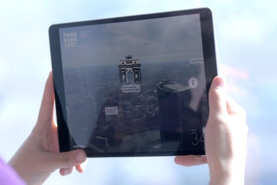 Europe's highest viewing platform opens in Moscow