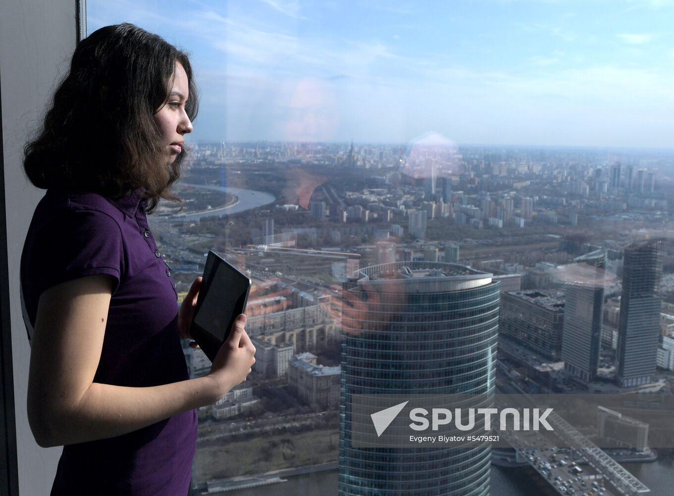 Europe's highest viewing platform opens in Moscow