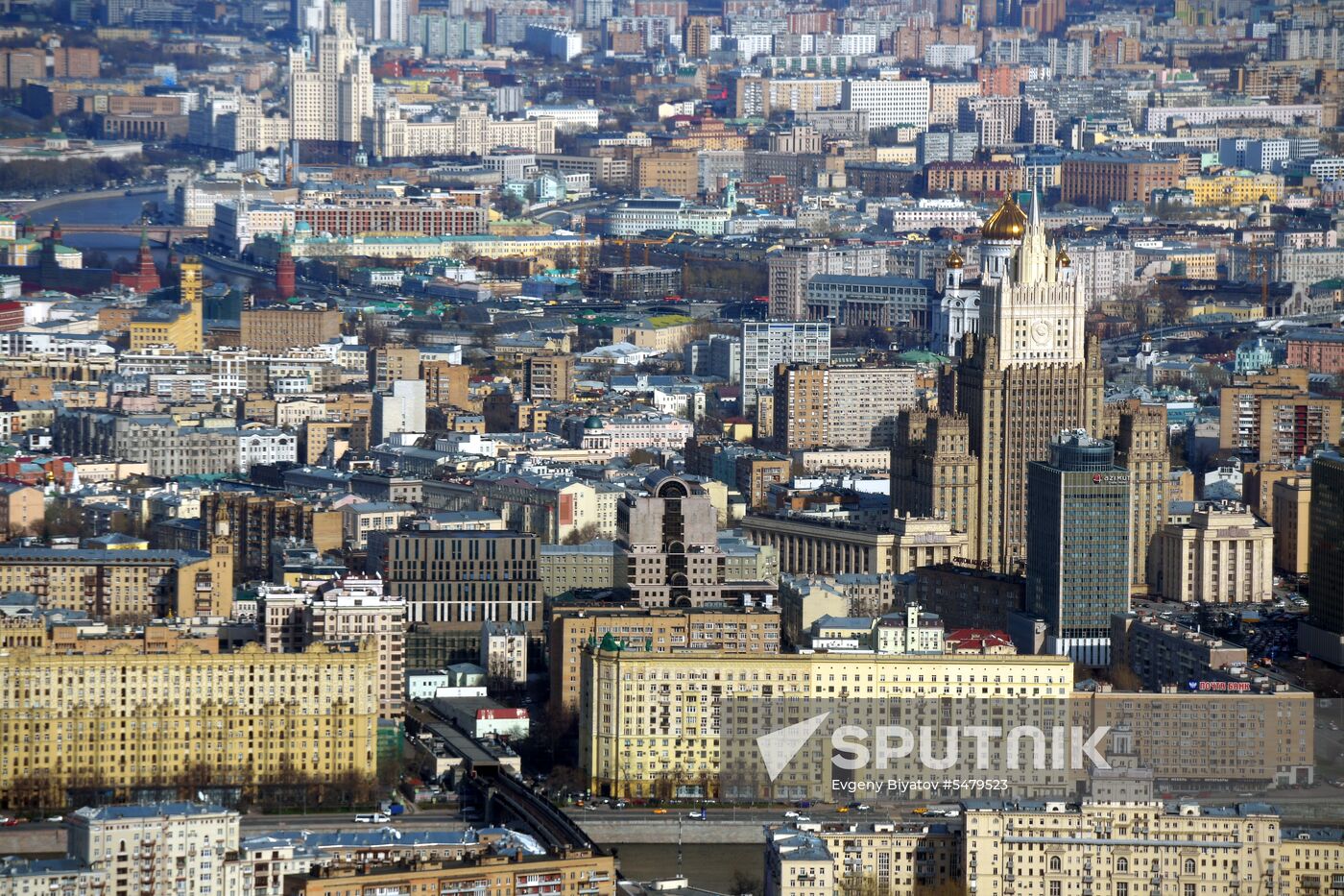 Europe's highest viewing platform opens in Moscow