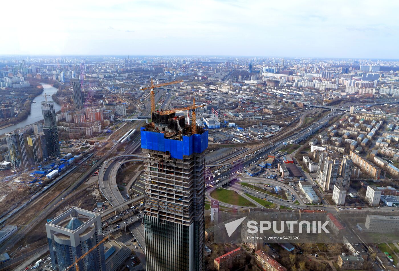 Europe's highest viewing platform opens in Moscow