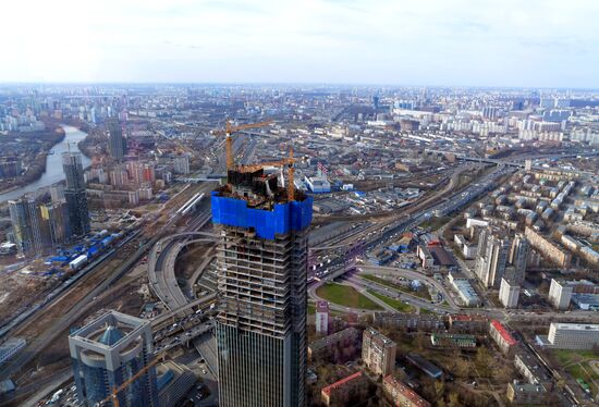 Europe's highest viewing platform opens in Moscow