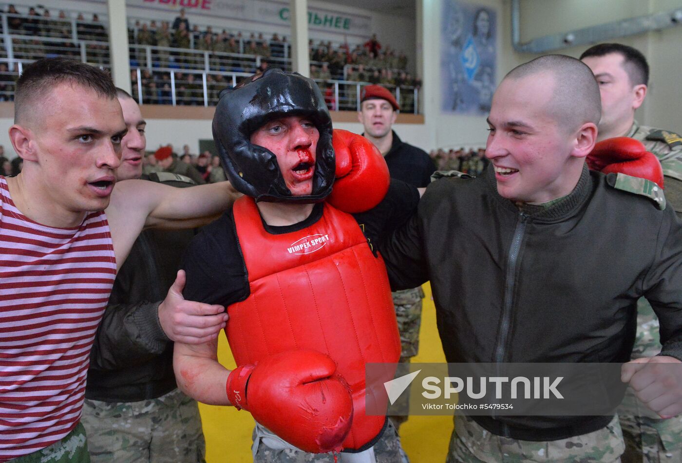 Exam to earn right to wear crimson beret in Belarus