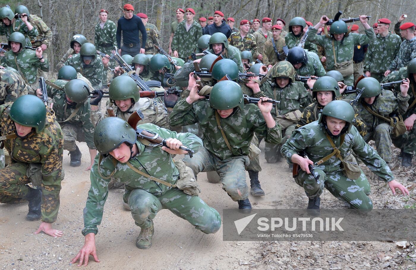 Exam to earn right to wear crimson beret in Belarus