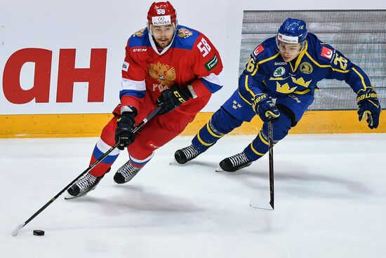 Euro Ice Hockey Challenge. Russia vs Sweden