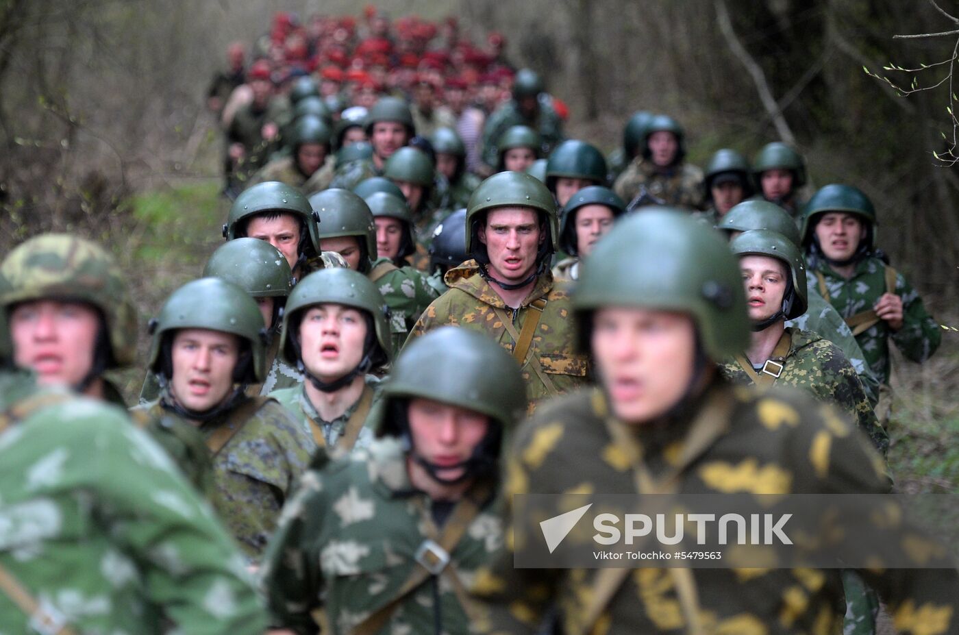 Exam to earn right to wear crimson beret in Belarus