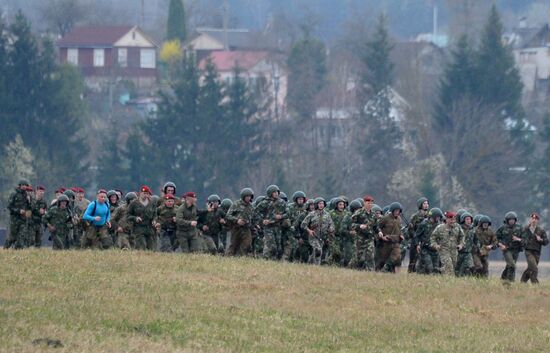 Exam to earn right to wear crimson beret in Belarus