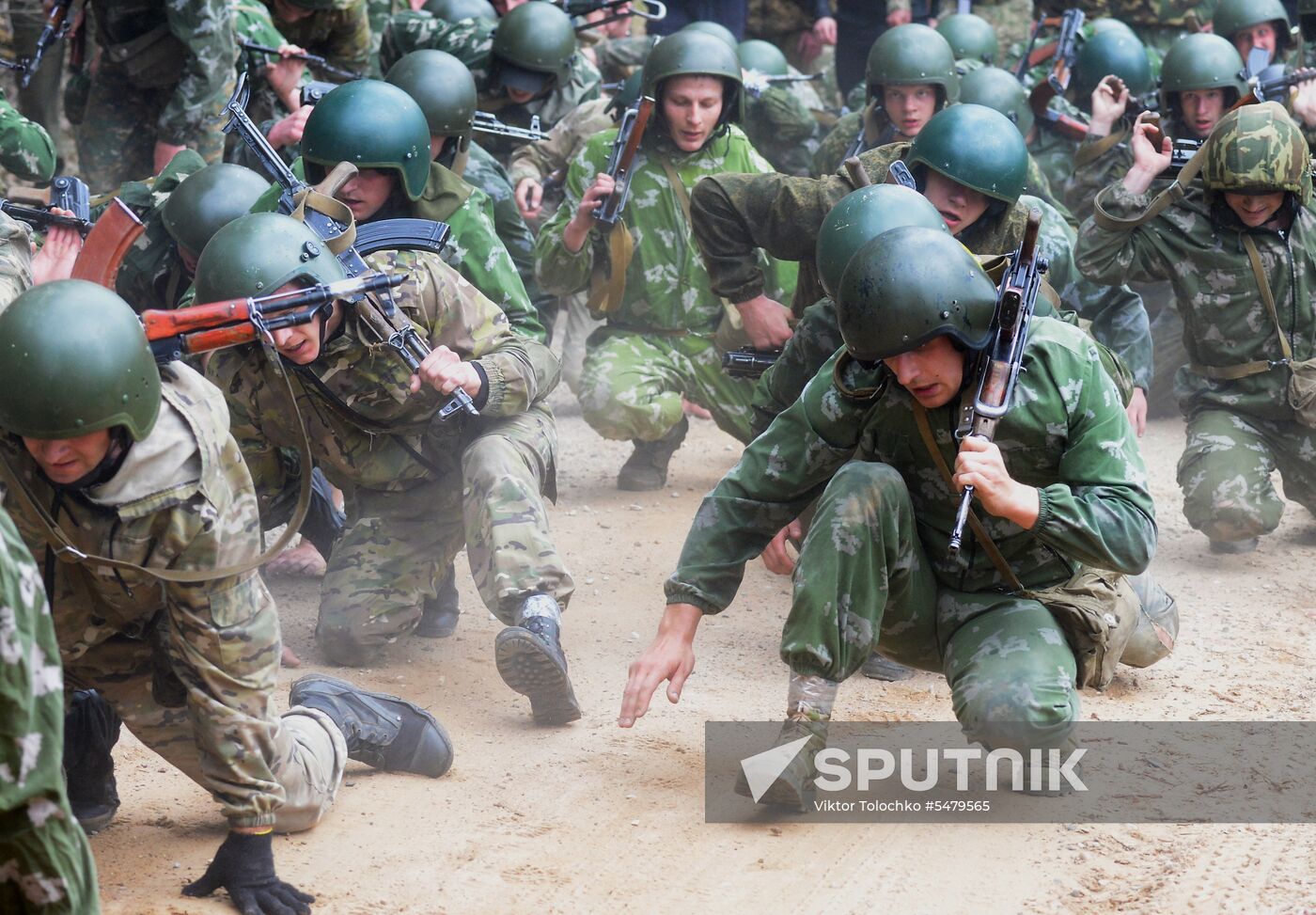 Exam to earn right to wear crimson beret in Belarus