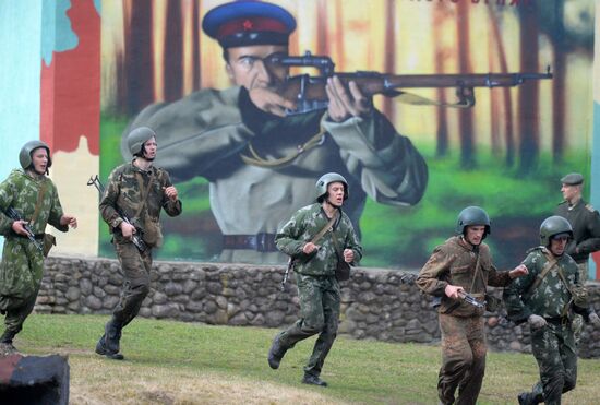 Exam to earn right to wear crimson beret in Belarus