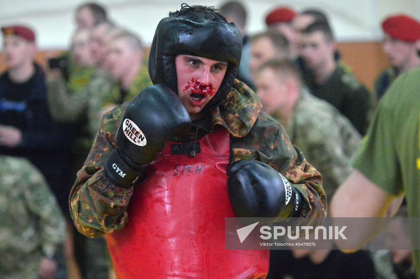 Exam to earn right to wear crimson beret in Belarus