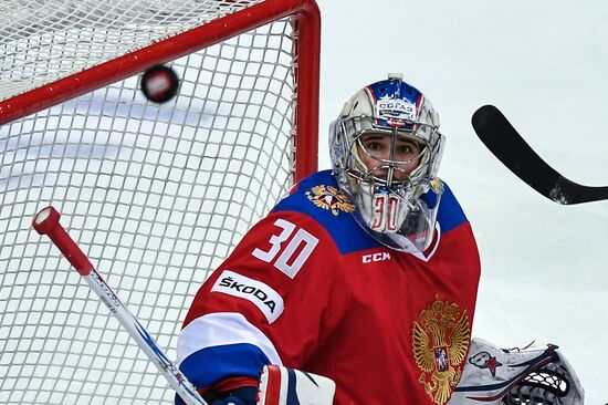 Euro Ice Hockey Challenge. Russia vs Sweden