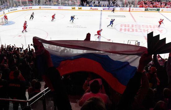 Euro Ice Hockey Challenge. Russia vs Sweden