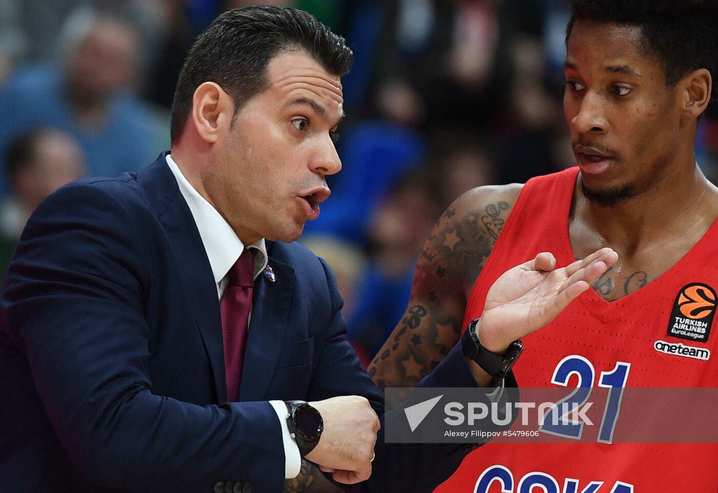 Basketball. Euroleague. CSKA vs Khimki