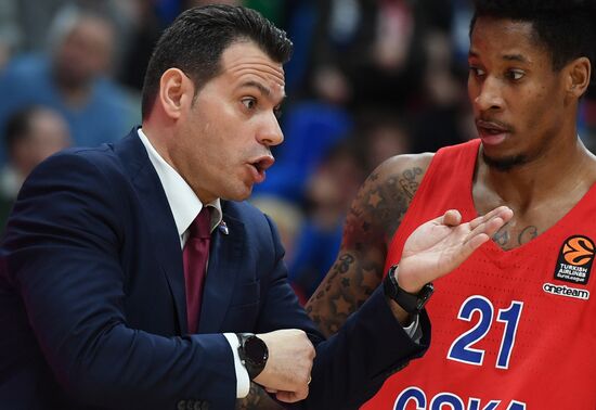 Basketball. Euroleague. CSKA vs Khimki