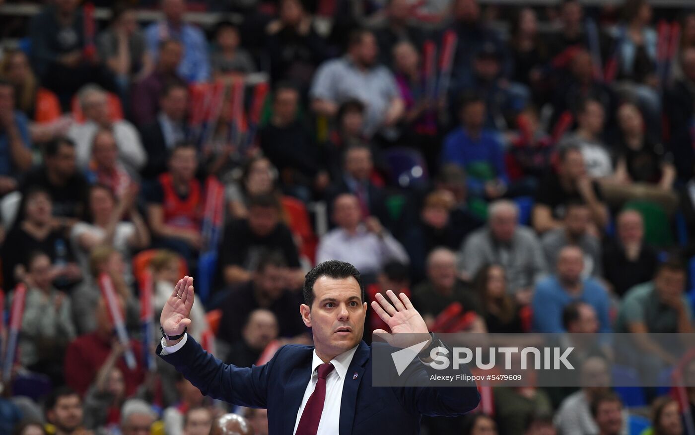 Basketball. Euroleague. CSKA vs Khimki
