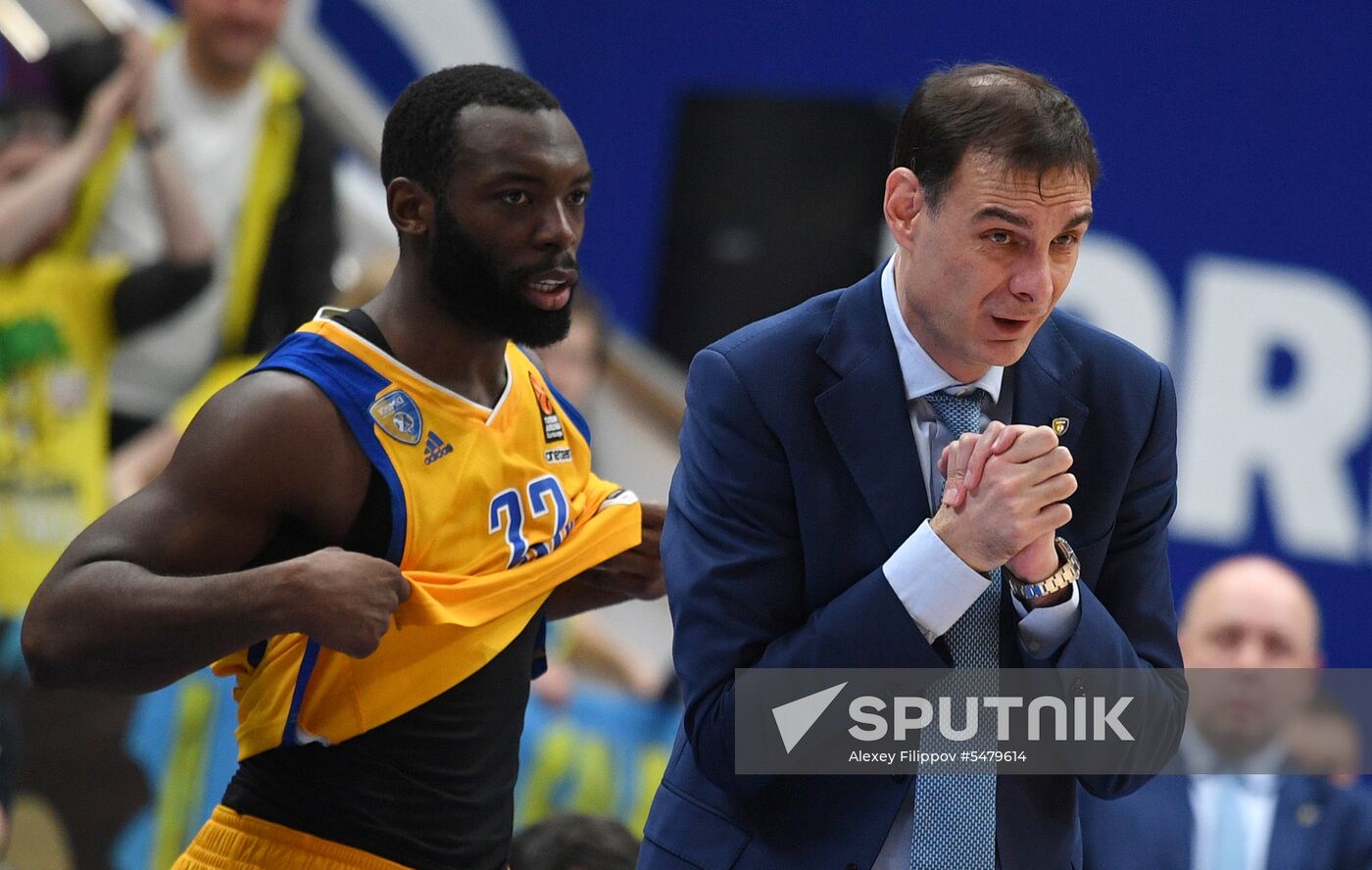 Basketball. Euroleague. CSKA vs Khimki