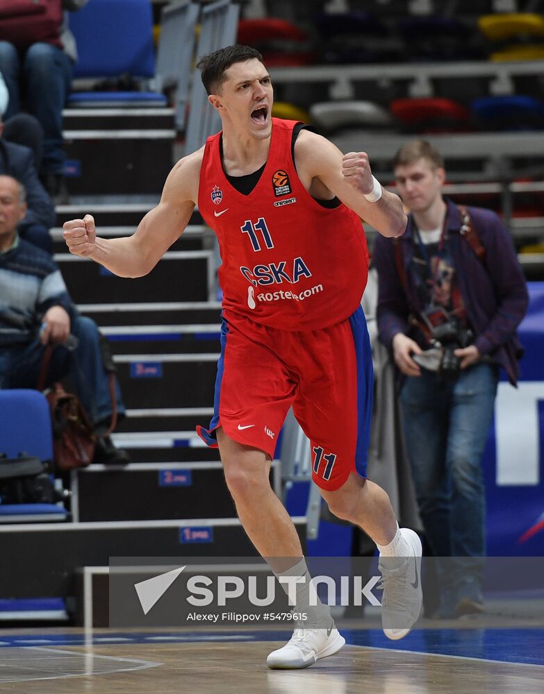 Basketball. Euroleague. CSKA vs Khimki