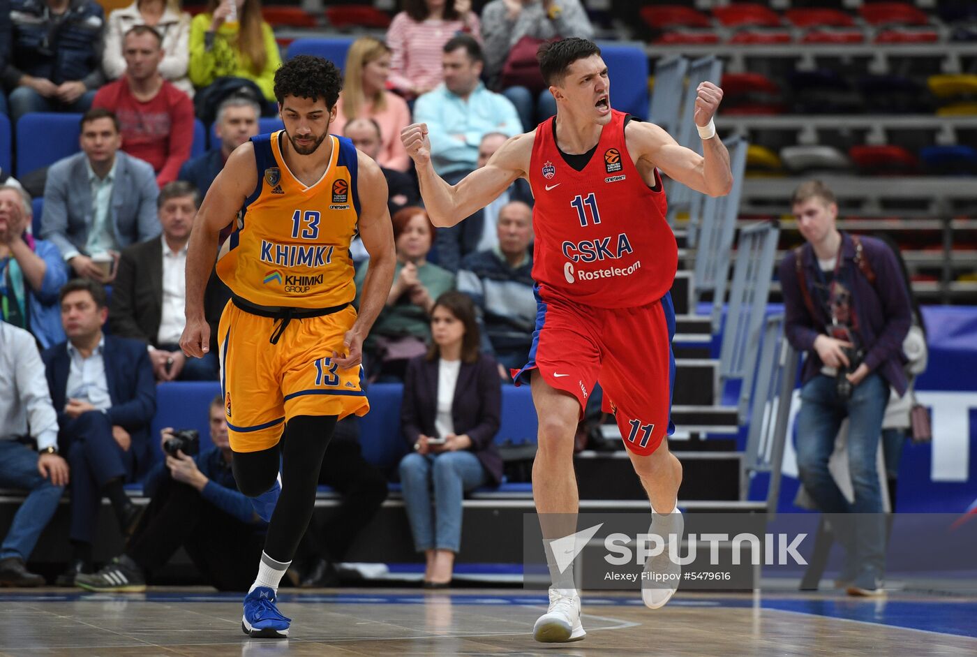 Basketball. Euroleague. CSKA vs Khimki