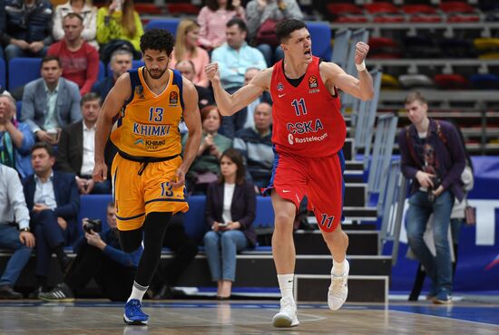 Basketball. Euroleague. CSKA vs Khimki