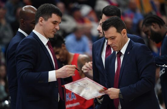 Basketball. Euroleague. CSKA vs Khimki