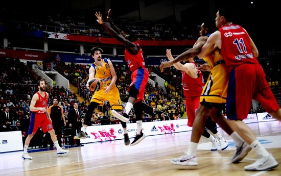 Basketball. Euroleague. CSKA vs Khimki
