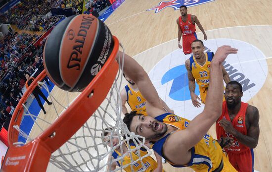 Basketball. Euroleague. CSKA vs Khimki