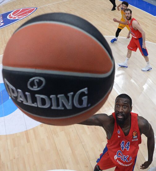 Basketball. Euroleague. CSKA vs Khimki
