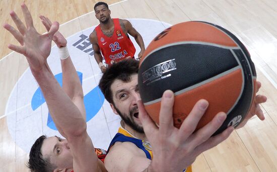 Basketball. Euroleague. CSKA vs Khimki