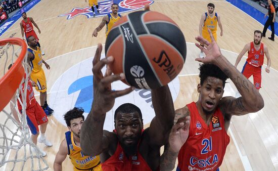 Basketball. Euroleague. CSKA vs Khimki
