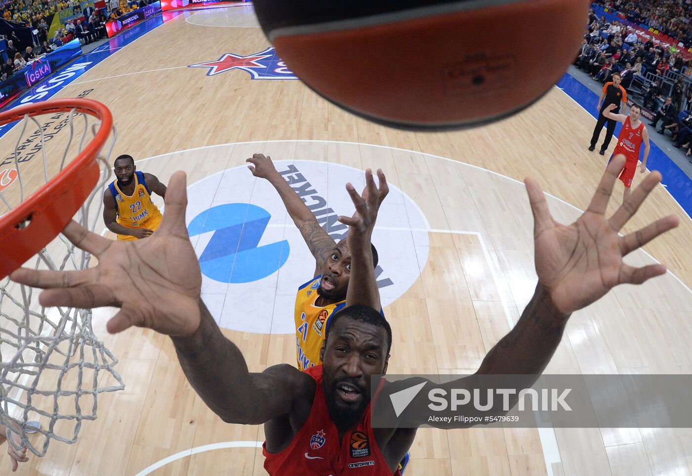 Basketball. Euroleague. CSKA vs Khimki