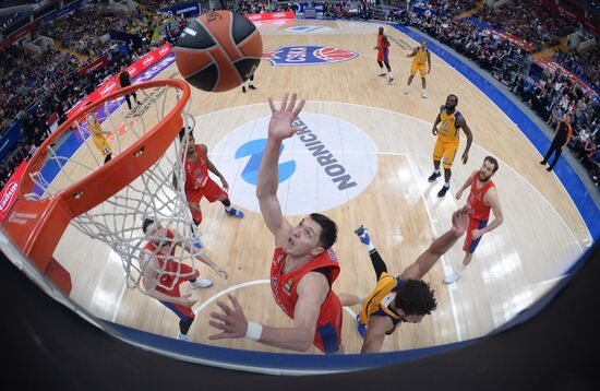 Basketball. Euroleague. CSKA vs Khimki