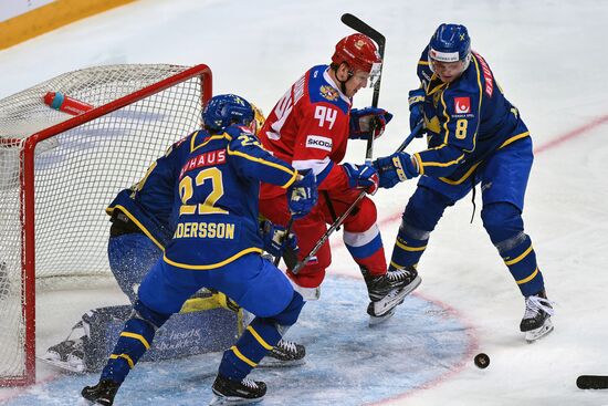 Euro Ice Hockey Challenge. Russia vs Sweden