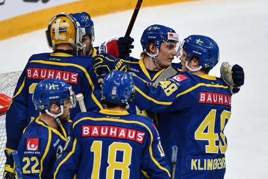 Euro Ice Hockey Challenge. Russia vs Sweden