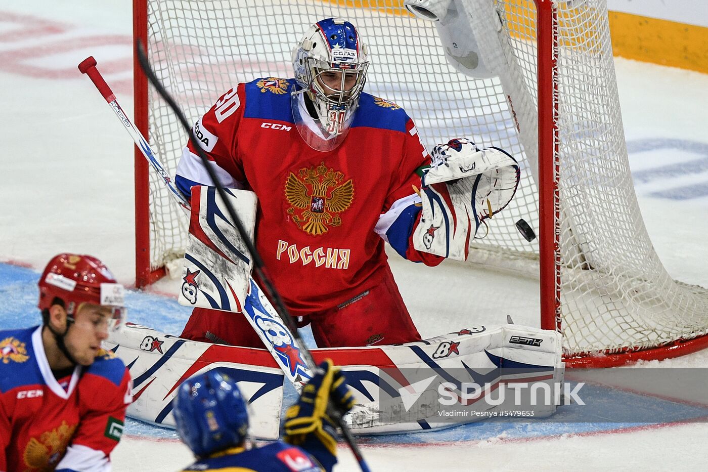 Euro Ice Hockey Challenge. Russia vs Sweden