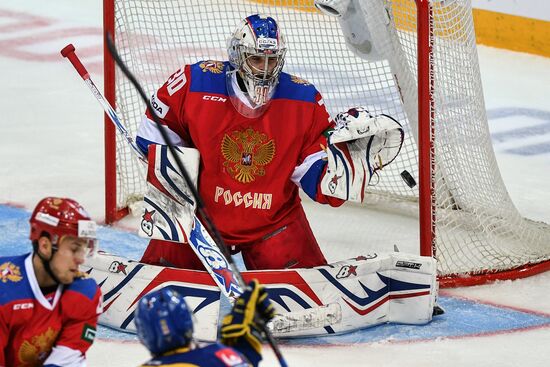 Euro Ice Hockey Challenge. Russia vs Sweden