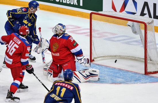 Euro Ice Hockey Challenge. Russia vs Sweden