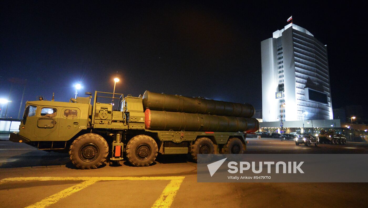 Rehearsal of Victory Parade in Vladivostok