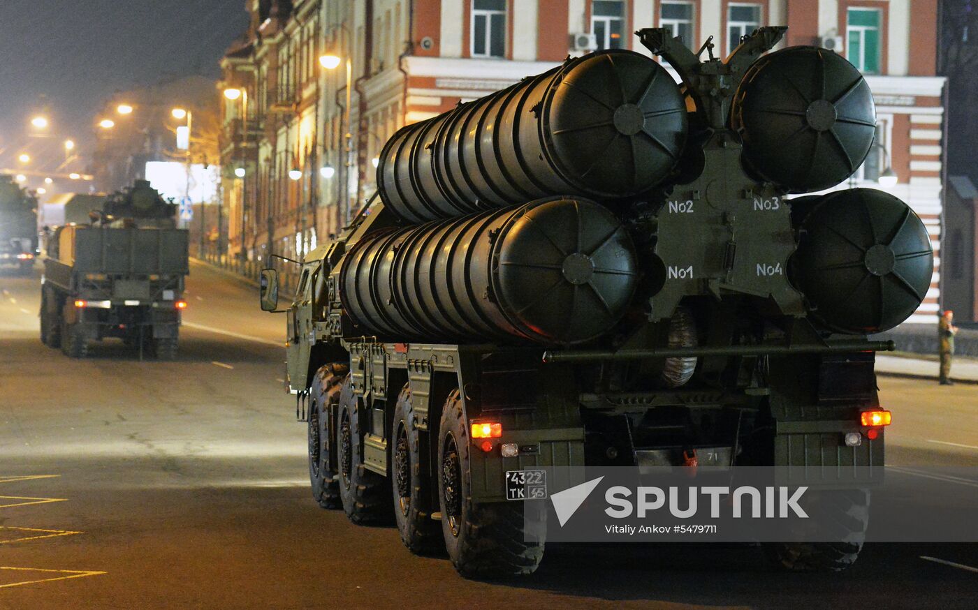 Rehearsal of Victory Parade in Vladivostok