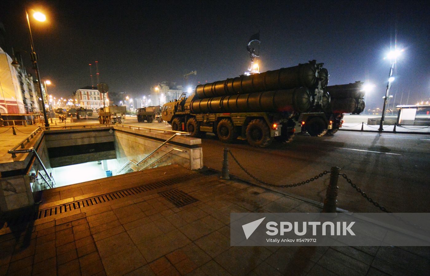 Rehearsal of Victory Parade in Vladivostok