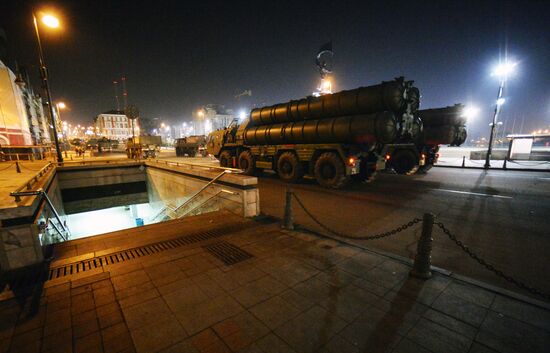 Rehearsal of Victory Parade in Vladivostok
