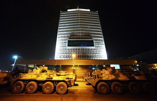 Rehearsal of Victory Parade in Vladivostok