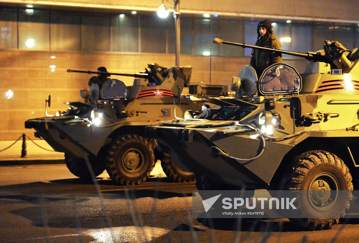 Rehearsal of Victory Parade in Vladivostok