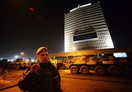 Rehearsal of Victory Parade in Vladivostok