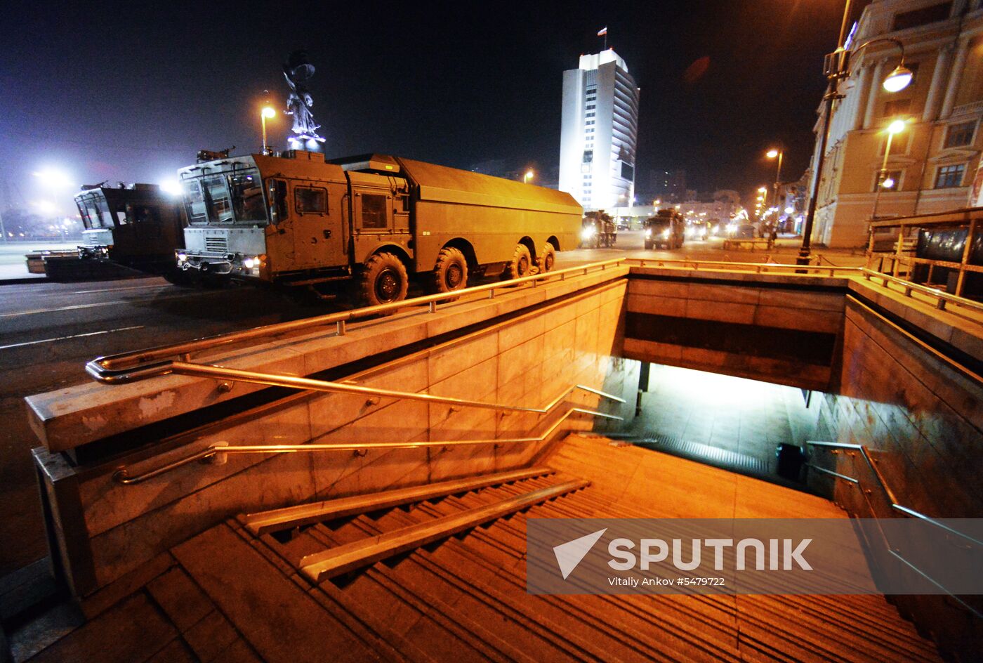 Rehearsal of Victory Parade in Vladivostok