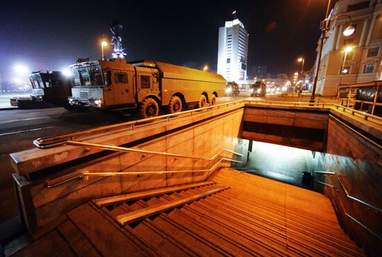 Rehearsal of Victory Parade in Vladivostok