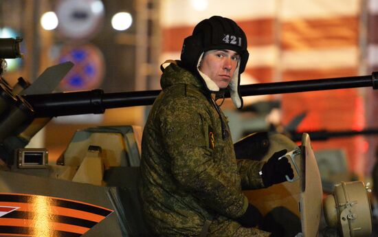 Rehearsal of Victory Parade in Vladivostok