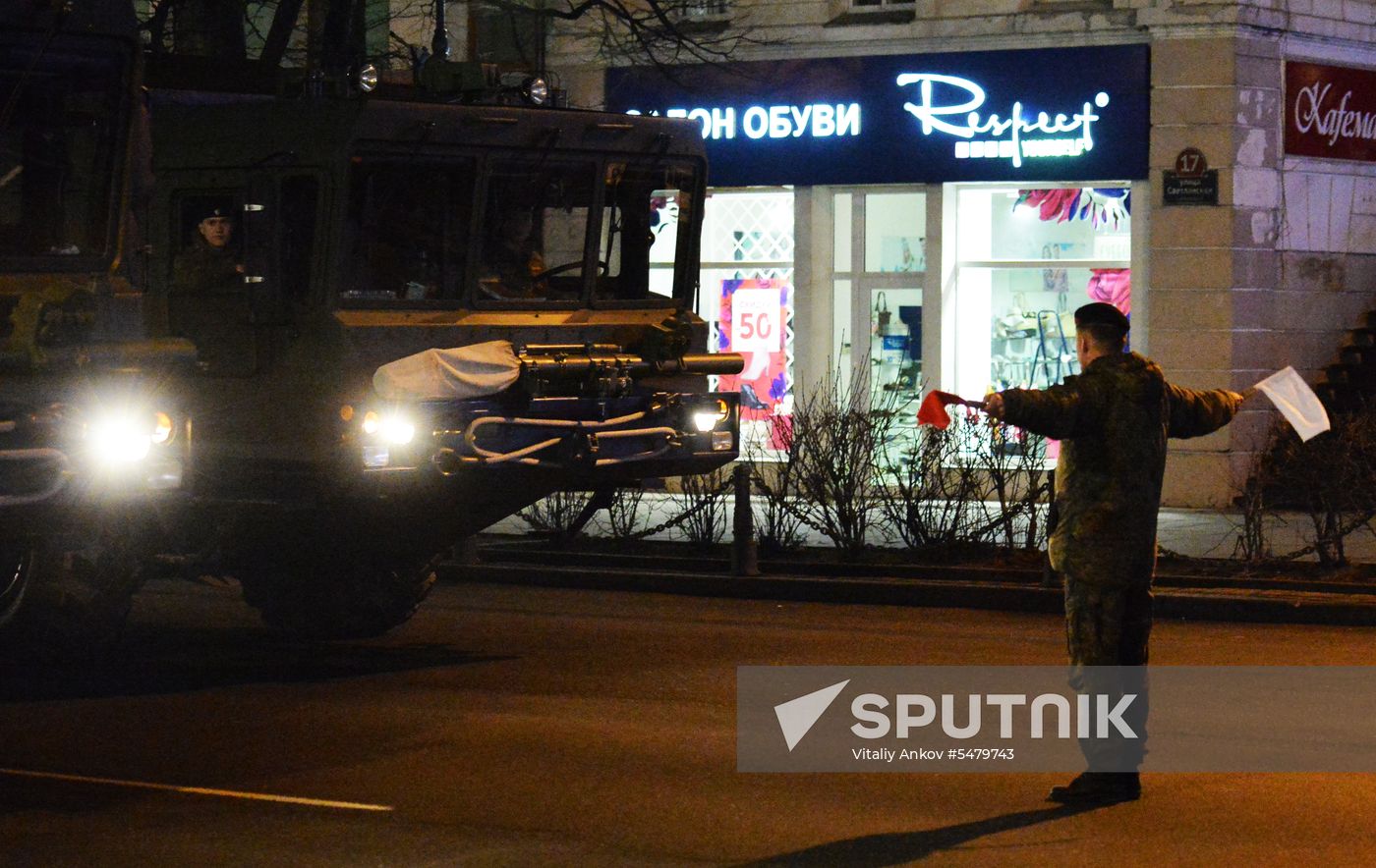 Rehearsal of Victory Parade in Vladivostok