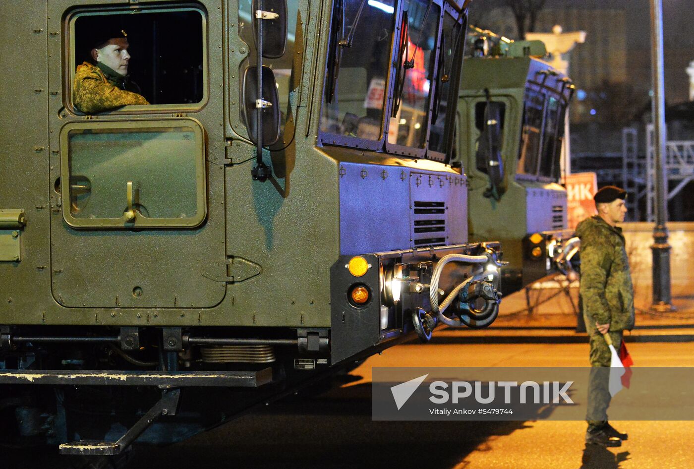 Rehearsal of Victory Parade in Vladivostok