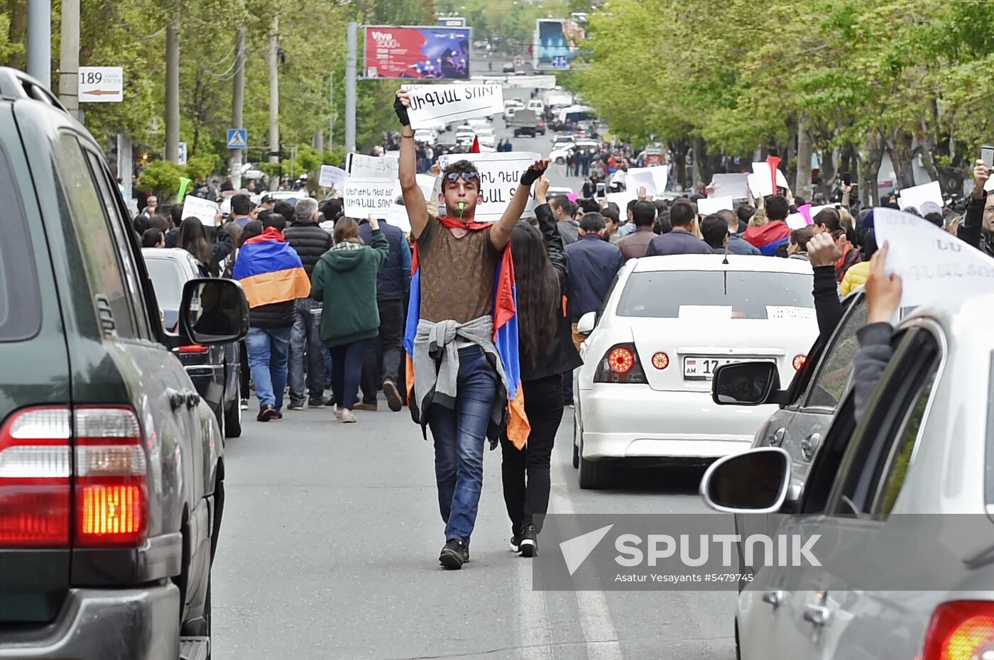 Protests in Yerevan