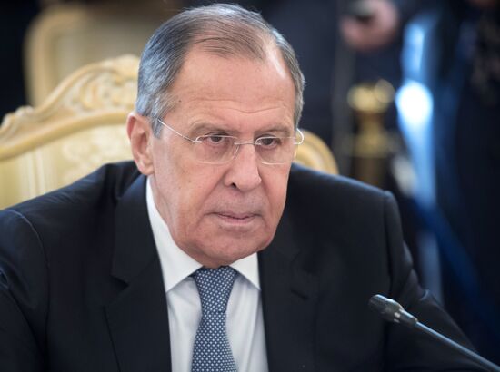 Foreign Minister Sergei Lavrov meets with Austrian Foreign Minister Karin Kneissl