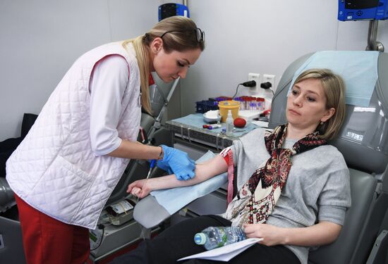 Healthcare Ministry employees donate blood